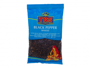 TRS Black Pepper Whole, schwarzer Pfeffer, ganz 100g