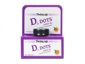 Twinlab Vitamin D Dots 2000 IU