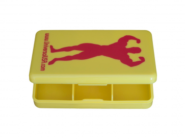 Universal Nutrition Red Man Pill Case Yellow
