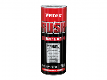 Weider Rush RTD, Berry Blast, 24 Dosen, EINWEG (24x 250ml)