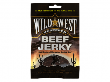 Wild West Beef Jerky Peppered