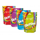 Skittles Variety Pack, Tropical, Crazy Sours, Fruits, Wild Berry, (4 x 196g) Probierpaket