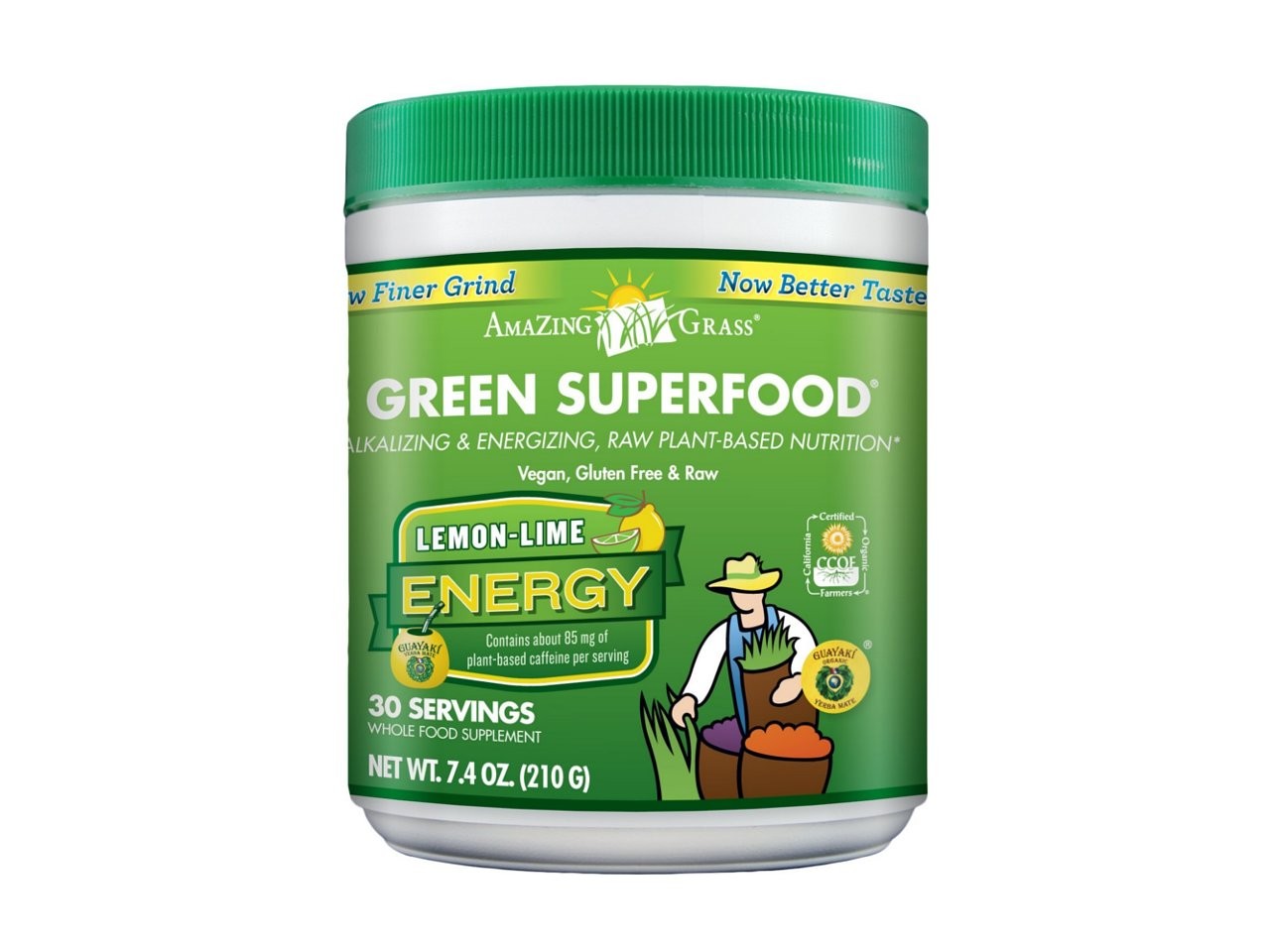 Amazing Grass, Green Superfood, Energy, Watermelon, 7.4 oz (210 g)