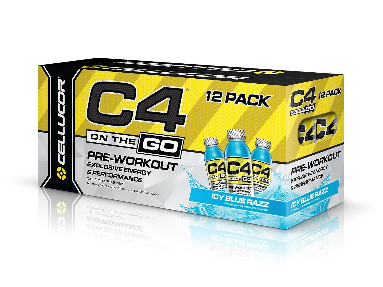 Cellucor C4 On the Go Box of 12 - Liquid - NO-Booster - Products