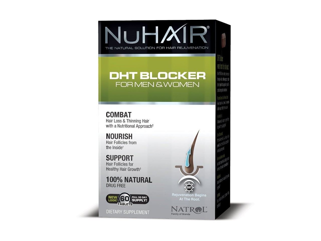 Natrol NuHair DHT Blocker For Men Women Manufacturer