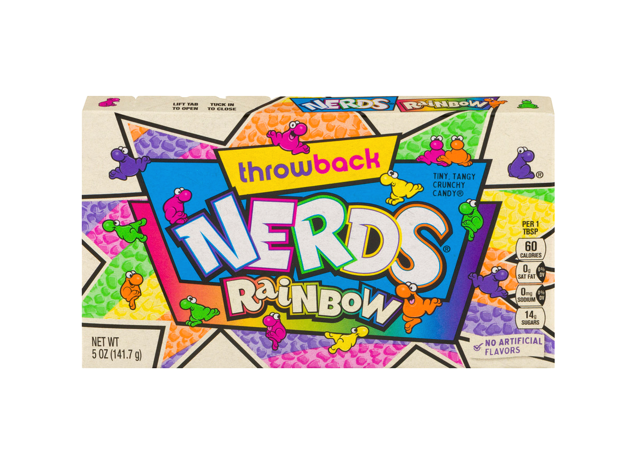 Nerds Rainbow Throwback Candy 5 oz - Bonbons - Süßes & Salziges