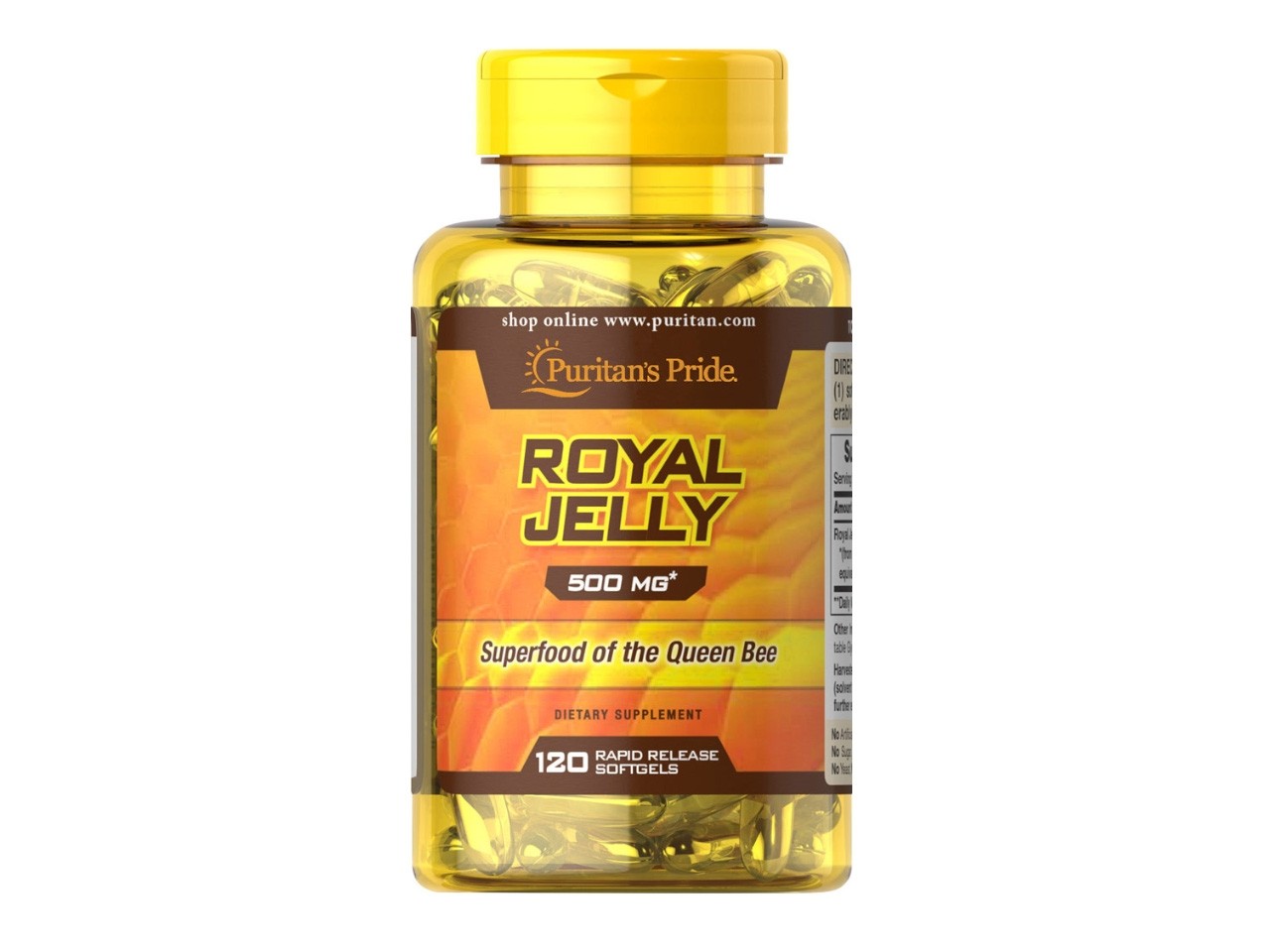 Puritan's Pride Royal Jelly 500 mg. 