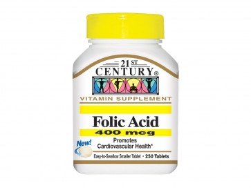 21st Century Health Folic Acid 400 mcg