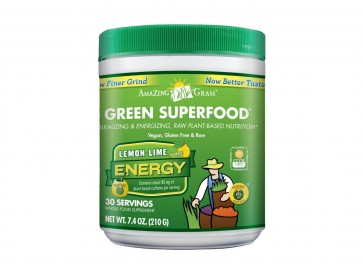 Amazing Grass Organic Green SuperFood Energy Lemon