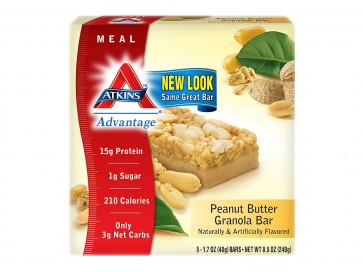 Atkins Advantage Meal Bar Peanut Butter Granola