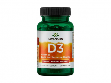 Swanson Vitamin D-3 Highest Potency 5000 IU