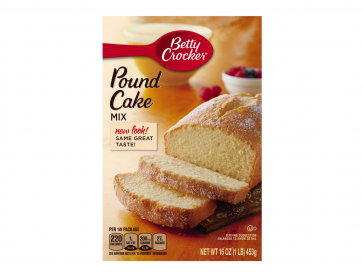 Betty Crocker Pound Cake Mix 16 oz