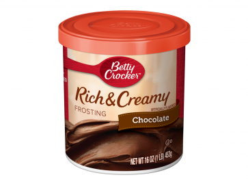 Betty Crocker Rich & Creamy Chocolate Frosting 1 lbs