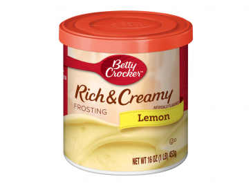 Betty Crocker Rich & Creamy Lemon Frosting 1 lbs