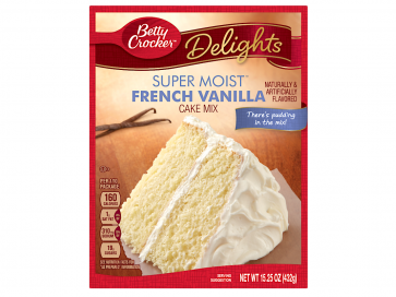 Betty Crocker Super Moist Cake Mix French Vanilla 15.25 oz