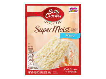 Betty Crocker Super Moist White Cake Mix 16.25 oz