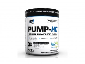 bpi sports Pump HD Pre-Workout Body Builder