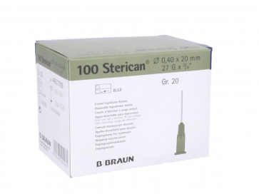 Sterican Injektions Kanüle 0,40 x 20 mm B. Braun 100 St.