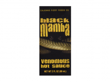 Black Mamba Hot Sauce by CaJohn's
