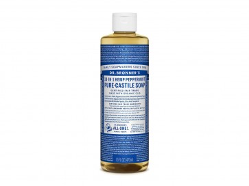 Dr. Bronner's Pure Castile Liquid Soap Peppermint 16 fl oz
