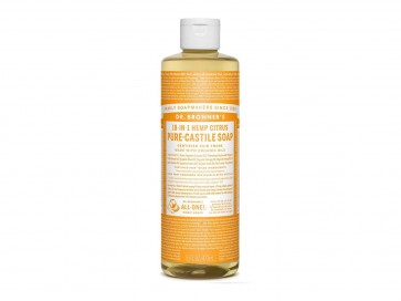 Dr. Bronner's Pure Castile Liquid Soap Citrus Orange 16 fl oz