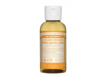 Dr. Bronner's Pure Castile Liquid Soap Citrus Orange 2 fl oz