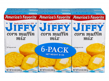 Jiffy Corn Muffin Mix 6 x 8.5 oz