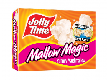 Jolly Time Mallow Magic Sweet Marshmallow Flavor Microwave Popcorn 8.8 oz