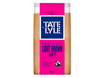 Tate & Lyle Fairtrade Light Brown Sugar 500g