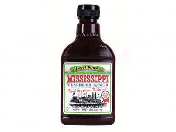 Mississippi BBQ Sauce Sweet Apple 18 oz