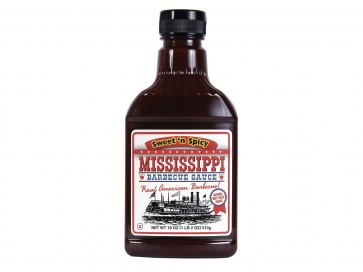 Mississippi BBQ Sauce Sweet'n Spicy 18 oz