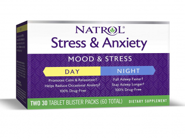 Natrol Stress & Anxiety Day and Night Formula