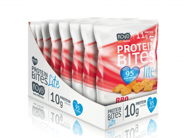 Novo Easy Protein Bites Light 8 x 25 Grams BBQ Chipotle 