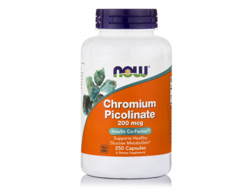 NOW Foods Chromium Picolinate 200 mcg - 250 Capsules