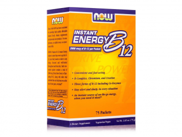 NOW Foods B-12 Instant Energy Single Servings