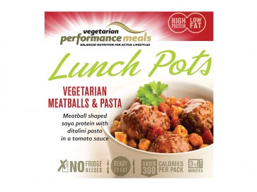 Performance Meal Vegetarian Meat Ball Bolognese Lunch Pot