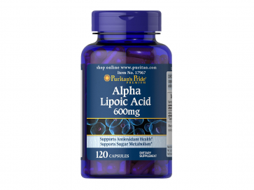 Puritan's Pride ALA Alpha Lipoic Acid 600 mg
