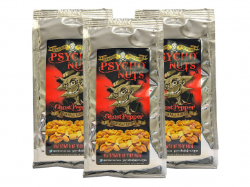 Psycho Juice® PSYCHO NUTS Ghost Pepper Peanuts 3 x 80g