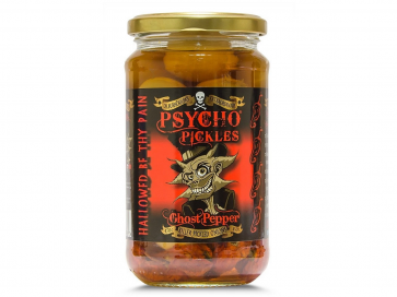 Psycho Juice® PSYCHO PICKLES - Ghost Pepper Onions 450g