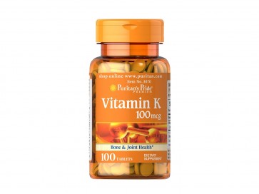 Puritan's Pride Vitamin K 100 mcg