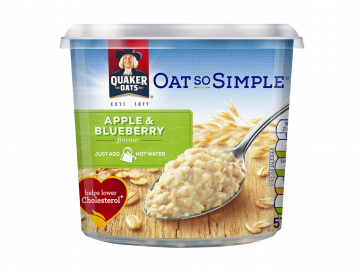 Quaker Oats Oat So Simple Apple & Blueberry Pot 57g