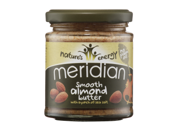 Meridian Foods smooth almond butter with salt