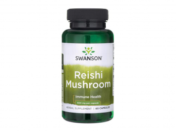 Swanson Reishi Mushroom Ganoderma 600mg