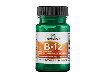 Swanson B-12 Methylcobalamin 5000 mcg