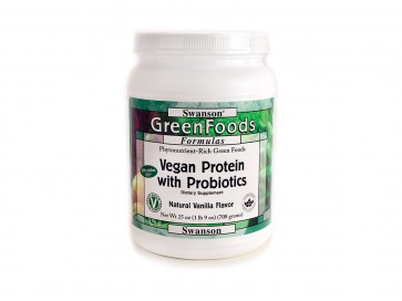 Swanson GreenFoods Vegan Protein with Prociotics