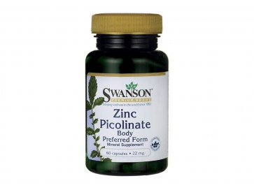 Swanson Premium Zinc Picolinate 22mg