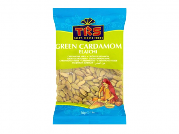 TRS Green Cardamom, Hari Elaichi 50g