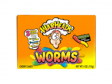 Warheads Worms Sour & Chewy 4 oz