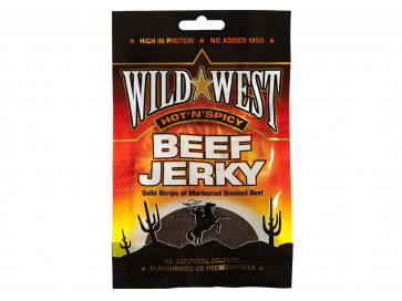 Wild West Beef Jerky Hot'n'Spicy
