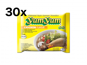 Yum Yum Instant Noodles with Chicken 30 x 2.1 oz